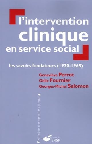 Intervention clinique en service social - ODILE& AL. FOURNIER