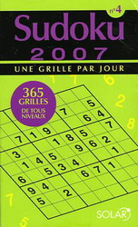 Sudoku 2007: une grille par jour - DAVID J BODYCOMBE