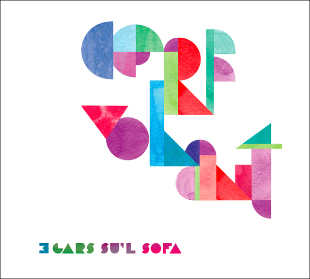 Cerf-volant - 3 GARS SU'L SOFA
