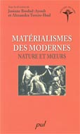 Matérialismes des Modernes - JOSIANE BOULAD-AYOUB