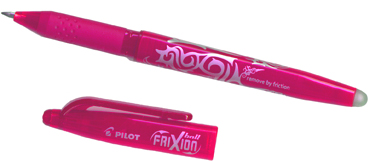 Stylo gel Frixion rose 0.7mm