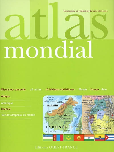 Atlas mondial (avec carte Michelin) - PATRICK MÉRIENNE