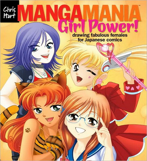 CHRIS HART Manga mania girl power! Mangas LIVRES Livres + cadeaux + jeux
