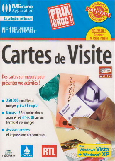 Cartes de visite - PC