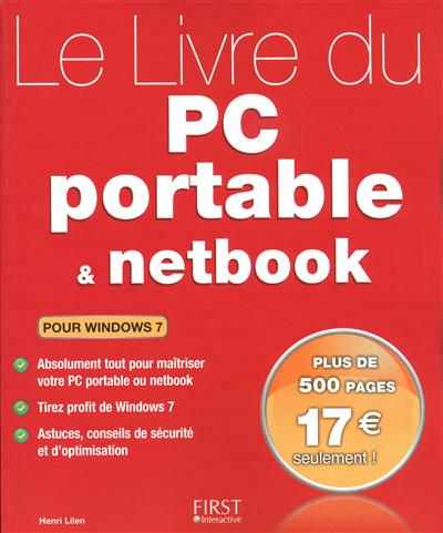 Le Livre du PC portable et netbook - HENRI LILEN