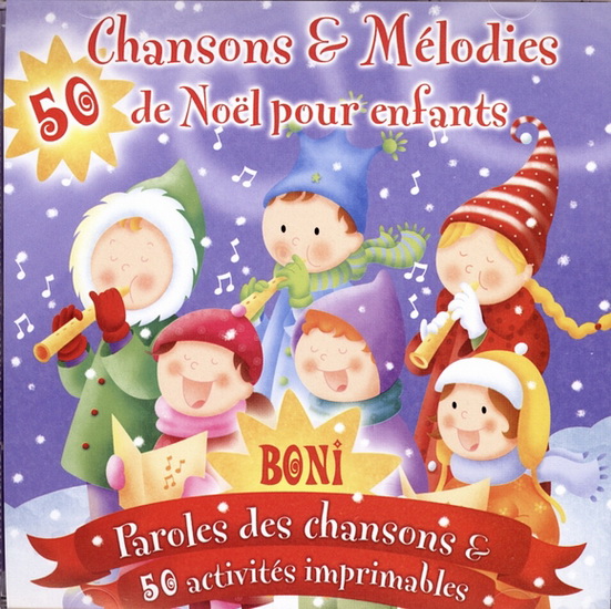 50 chansons et mélodies de Noël pour enf - COMPILATION INCLUANT 100 DESSINS - CD-ROM