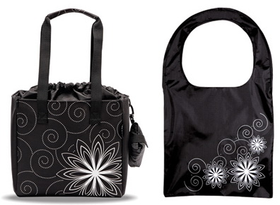 Sac lunch Tabitha noir+sac pliable - VI