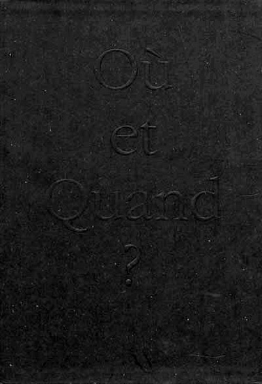 SOPHIE CALLE - Coffret Sophie Calle: où et quand? - Art - LIVRES 