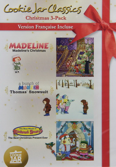 Cookie Jar: Christmas 3-pack - MADELINE - THOMAS - RICHARD SCARRY