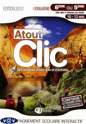 Atout clic 2010 5E ou 6E (10-13 ans) - PC