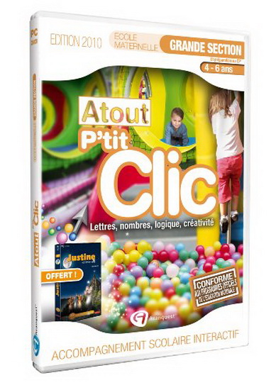 Atout p'tit clic maternelle 3 grande sec - PC