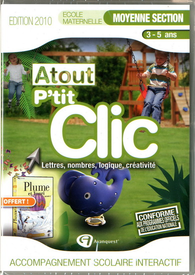 Atout p&#39;tit clic maternelle 2 moyenne se - PC
