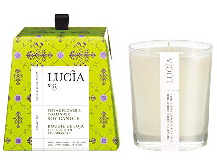 Bougie soja 20h Fleur thym/ coriandre