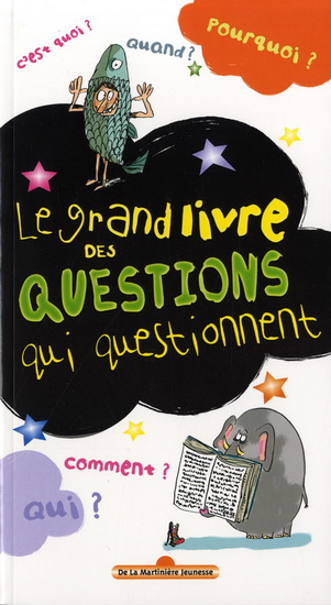 Grand livre questions qui questionnent - HORTENSE DE CHABANEIX - LAURA JAFFÉ - KORK