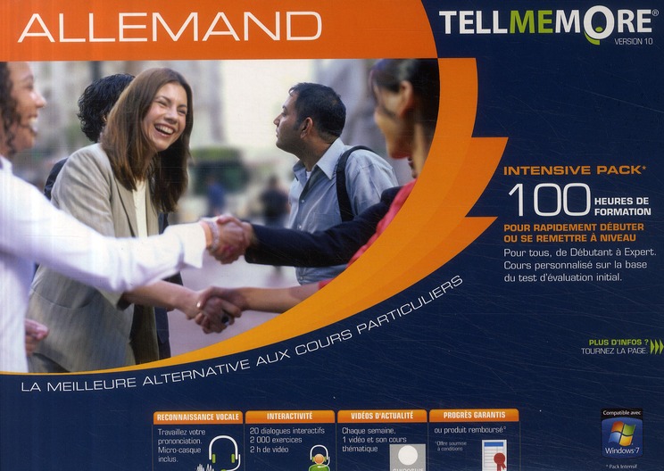 Tell me more intensive Allemand - PC - DVD-ROM
