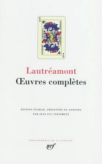 Oeuvres complètes Lautréamont - LAUTRÉAMONT