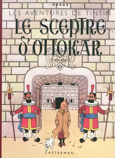 Le Sceptre d&#39;Ottokar Fac-Similé N/B - HERGÉ