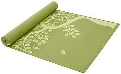 Tapis yoga arbre de vie vert - ACCESSOIRE