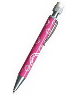 Pousse-mine 7mm Cercles rose - 