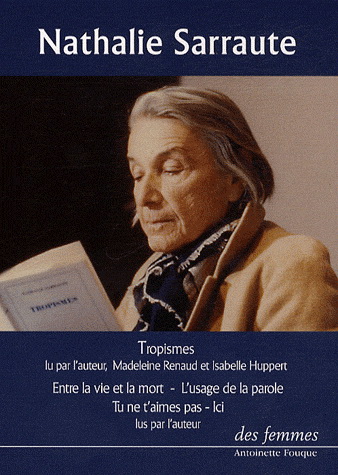 Nathalie Sarraute: Tropismes...(2CD) - SARRAUTE NATHALIE