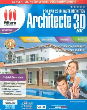 Architecte 3D Pro CAD 2010 - PC