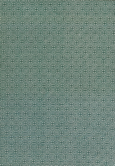 Journal tissu Mini fleurs vert 5x7" - VI