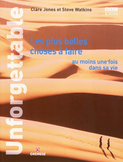 Plus belles choses à faire au moins... - CHARLES JONES - STEVE WATKINS