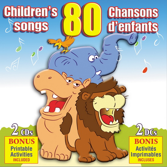 80 chansons pour enfants/Kid&#39;s songs 2CD - ST.JOHN JOHN - DONENFELD HOWARD