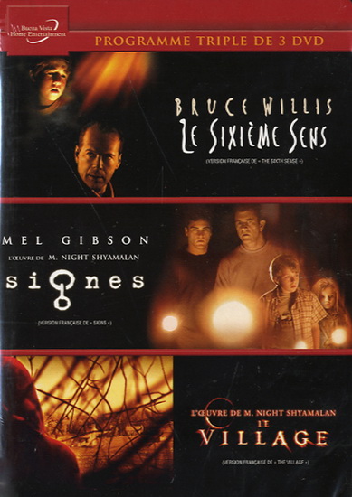 Signs + The Village + The Sixth Sense - SHYAMALAN M. NIGHT
