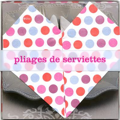 Coffret pliages de serviettes - DELPHINE VIELLARD