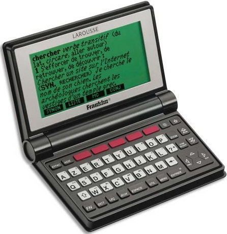 Dictionnaire électronique Bookmark IF - Espagnol Monolingue | Marque-page Intelligent Sans Internet - Gris Rose - 3