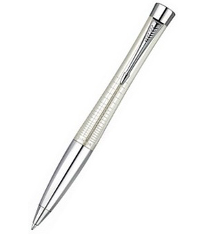 Stylo bille Urban métal blanc - 