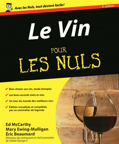 Le Vin pour les nuls 5e éd. - COLLECTIF