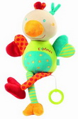 Oiseau musical avec lumière