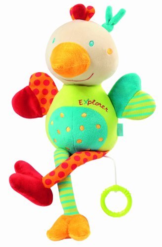 Oiseau musical avec lumière - 