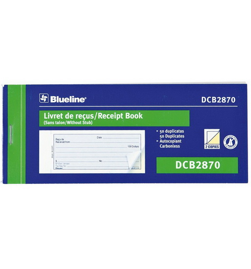 Reçus bilingue 2 copies nrc - 