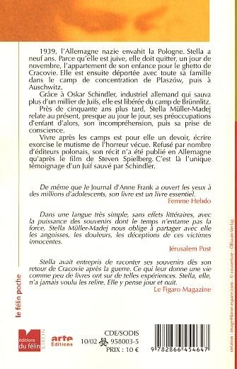 Stella Muller Madej Le Livre De Stella Biographie Générale Livres Renaud 8596