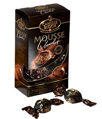Boîte mousse chocolat noir 180g - 