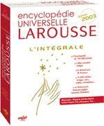 Encyclopédie larousse universelle 2003 - PC