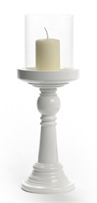 Chandelier pour pilier blanc 11" - 