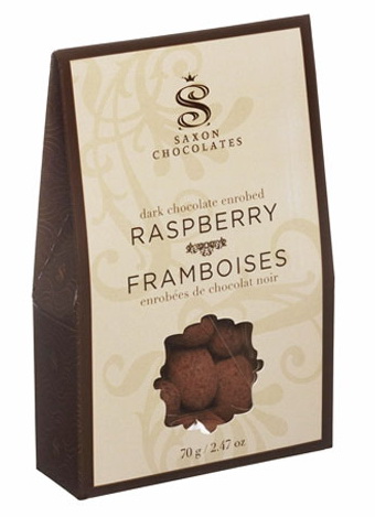 Framboises enrobées chocolat noir 70g - 