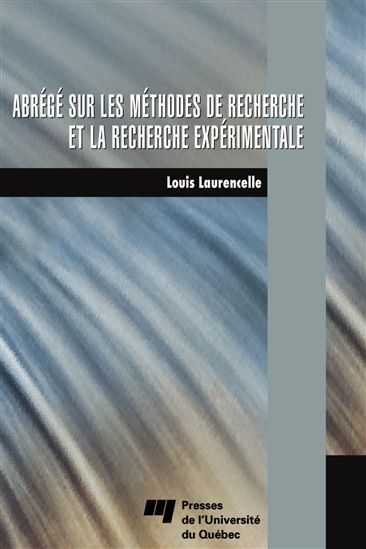 Abrégé sur les méthodes de recherche... - LOUIS LAURENCELLE