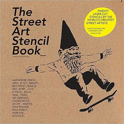 The Street art stencil book - COLLECTIF