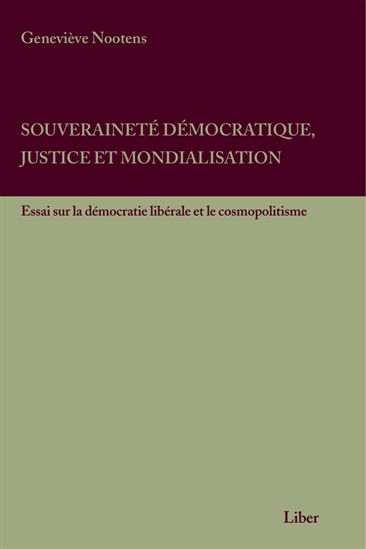 Souveraineté démocratique, justice... - GENEVIEVE NOOTENS