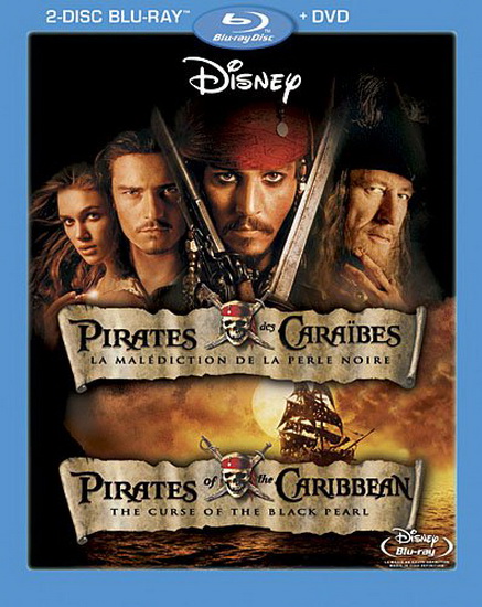 Pirates of The Caribbean: Curse of the Black Pearl (Pirates des Caraïbes - La malédiction de la Perle Noire) (Blu-Ray+Dvd) - VERBINSKI GORE