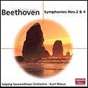 Symphonies nos 2 et 4 - BEETHOVEN