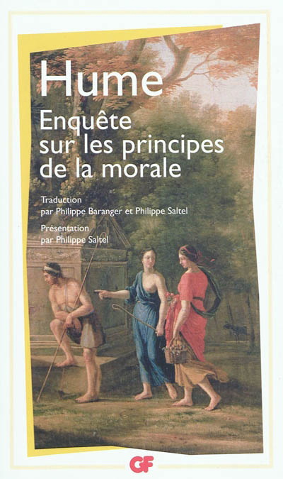 Enquête sur principes de la morale N. éd - DAVID HUME