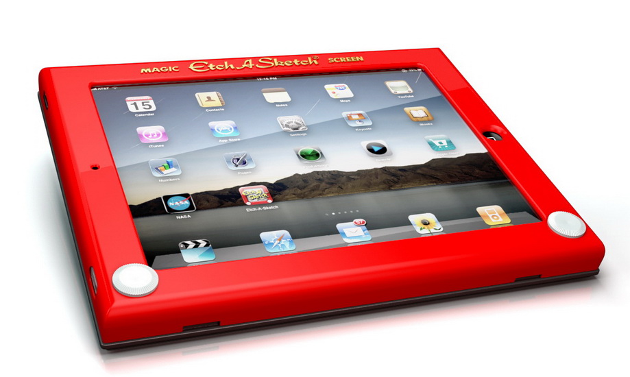 Étui Etch A Sketch pour iPad - ACCESSOIRE