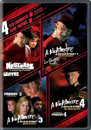 4 Film Favorites: A Nightmare on Elm Street 1-4 - DIVERS
