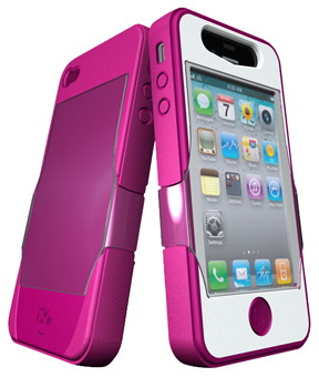 iSkin REVO4GPK Revo Rose pour iPhone 4 - ACCESSOIRE